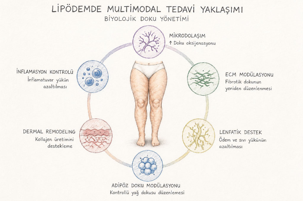 Lipödemde Multimodal Tedavi Yaklaşımı